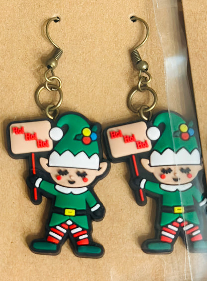 Handmade Holiday Earrings