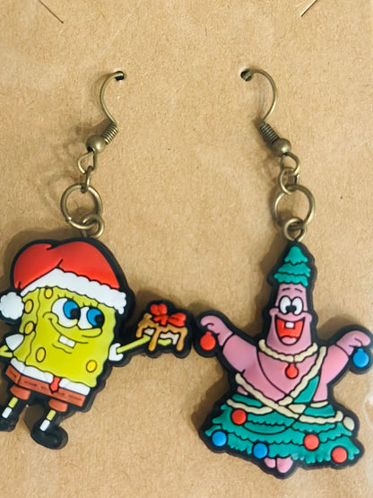 Handmade Holiday Earrings