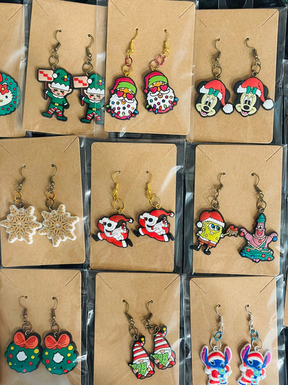 Handmade Holiday Earrings