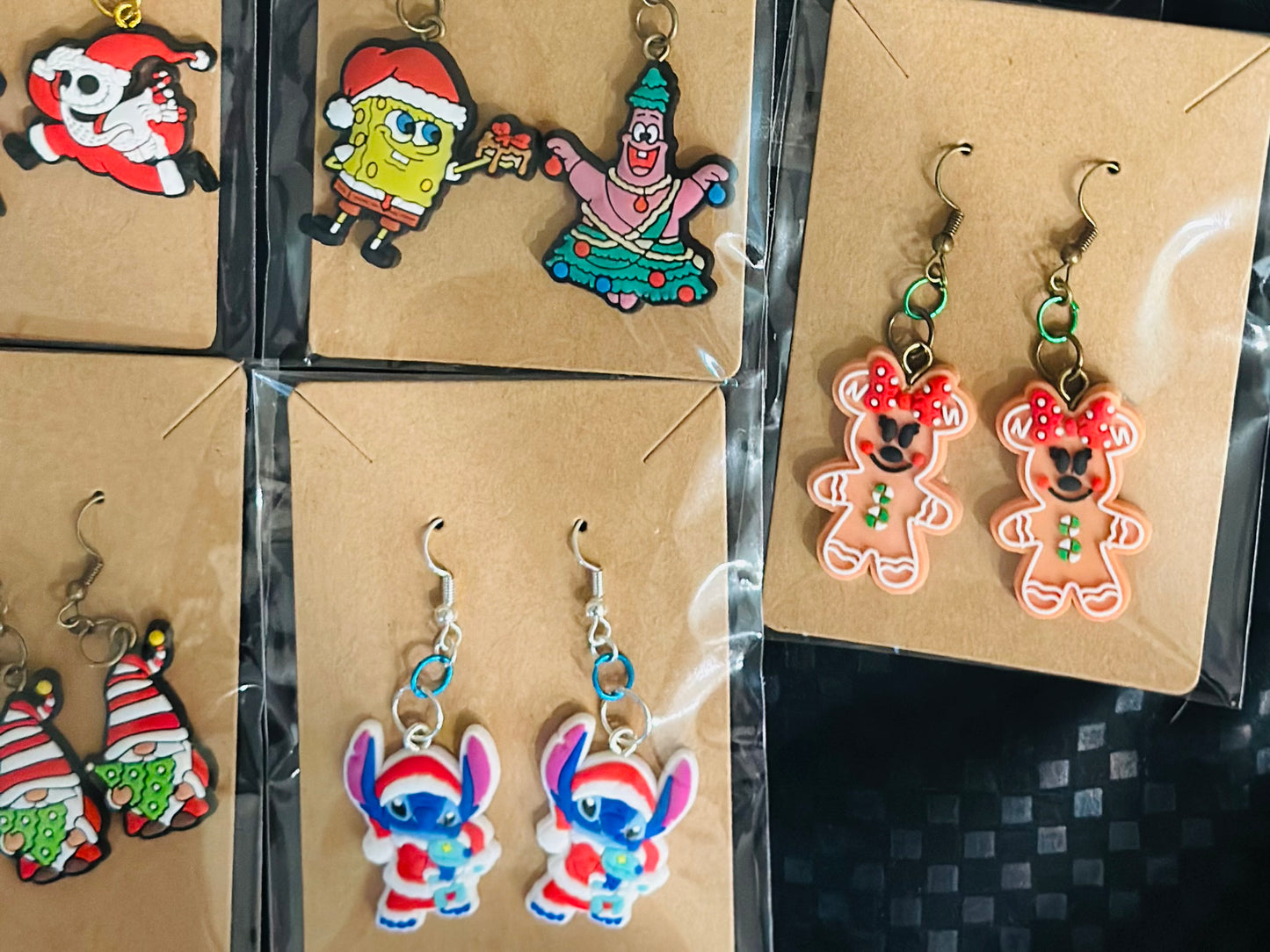 Handmade Holiday Earrings