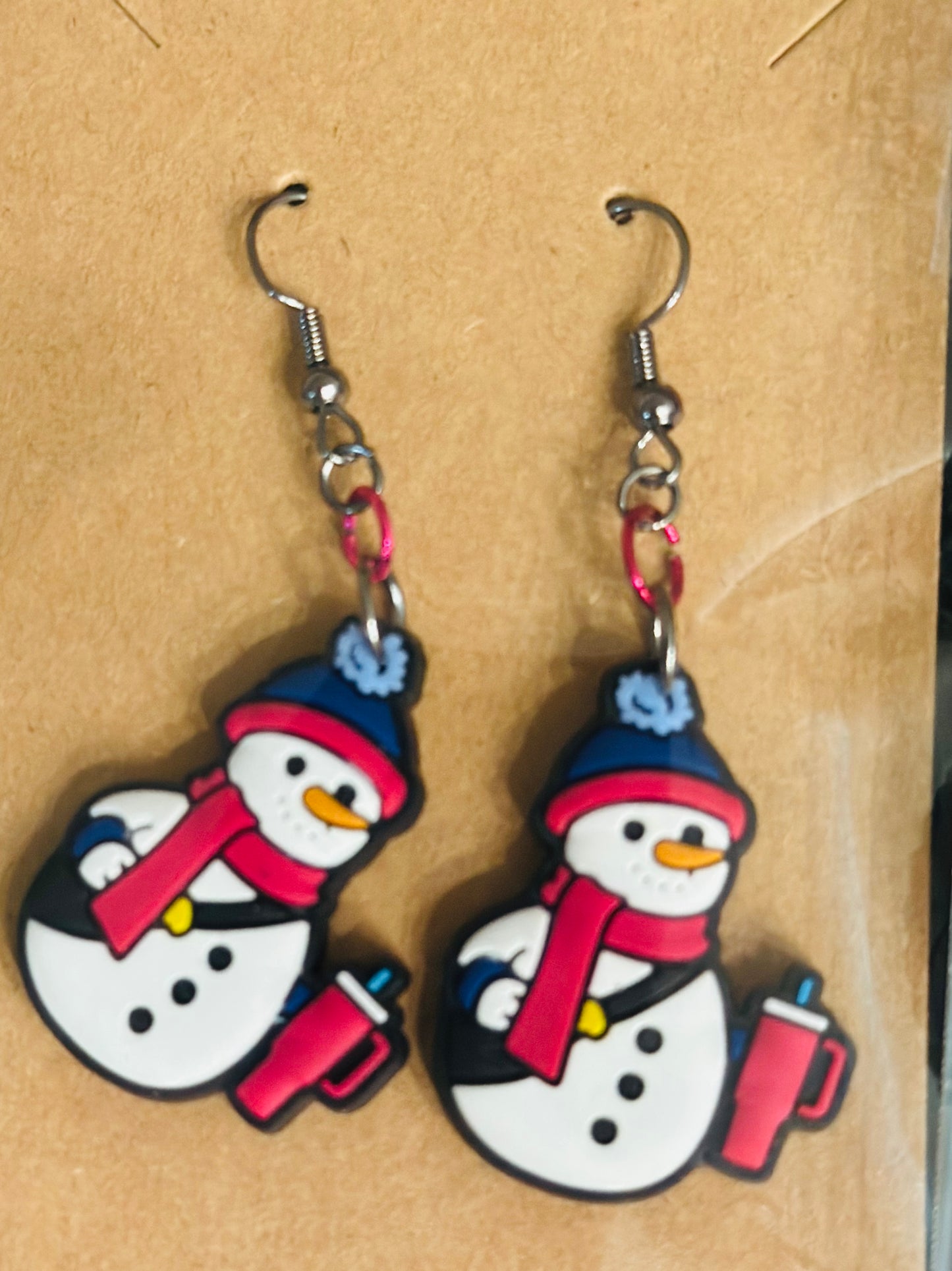 Handmade Holiday Earrings